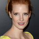 Illustration for article titled Jessica Chastain Is a Gorgeous, Shiny Vision in Yellow
